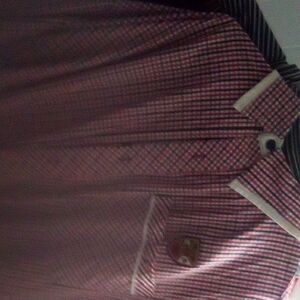 Classic Red Plaid Men's Shirt